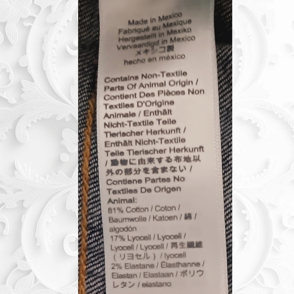 Madewell Slim Fit Five Pocket Distressed Dark Denim Jeans Size 31/32 - Picture 3 of 3